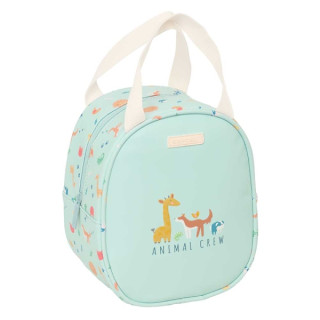 Safta Pandi Neceser Termo de 5.85L - Interior Forrado en Aluminio - Asa Superior - 190x140x220mm - Color Menta