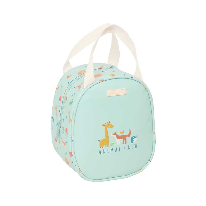 Safta Pandi Neceser Termo de 5.85L - Interior Forrado en Aluminio - Asa Superior - 190x140x220mm - Color Menta