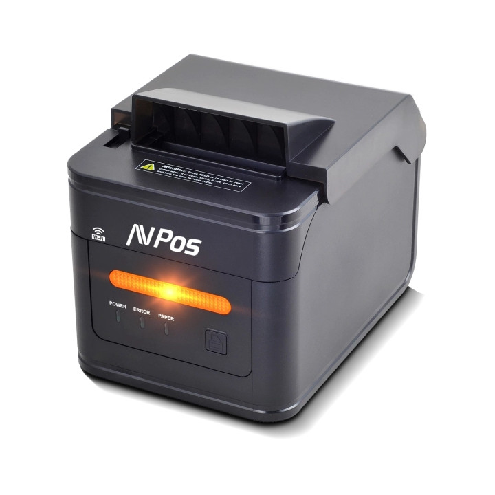 AVPos AVP-K46W Impresora Termica Tickets de Cocina K46W - Avisador Luz y Acustico - Cubierta Resistente Agua