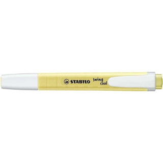 Stabilo Swing Cool Pastel Marcador Fluorescente - Cuerpo Plano - Punta Biselada - Trazo entre 1 y 4mm - Tinta con Base de Agua