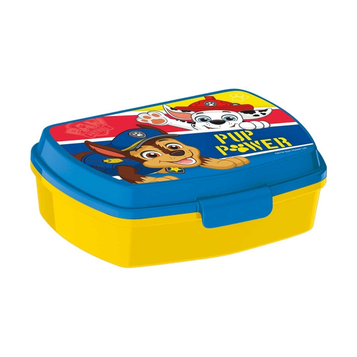 Safta Paw Patrol Pups Rule Sandwichera - PVC sin BPA - Rectangular - Color Azul