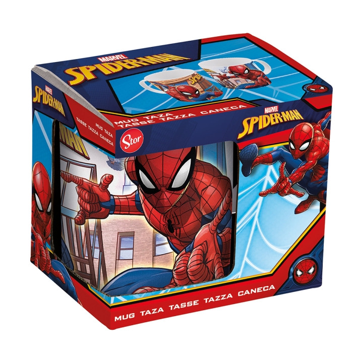 Safta Spider-Man Great Power Taza Ceramica de 325ml - Multicolor
