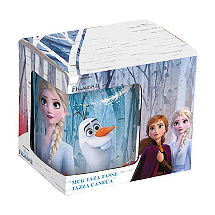Safta Frozen Believe Taza Ceramica de 325ml - 117x87x100mm - Multicolor