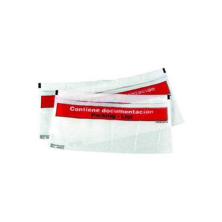 CAJA DE 1.000 SOBRES PACKING LIST A6/C6-165X115 MM TEXTO IMPRESO S2767 F