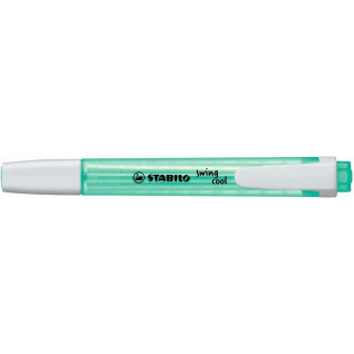 Stabilo Swing Cool Marcador Fluorescente - Cuerpo Plano - Punta Biselada - Trazo entre 1 y 4mm - Tinta con Base de Agua - Antis