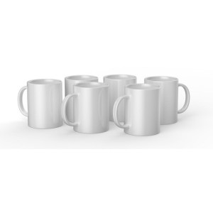 Cricut mug white 440ml (6 pieces)