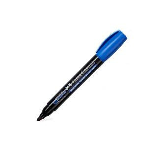 MARCADOR MULTIMARK WINNER 54-E AZUL PUNTA BISELADA Y SIN CLIP FABER CASTELL 153151