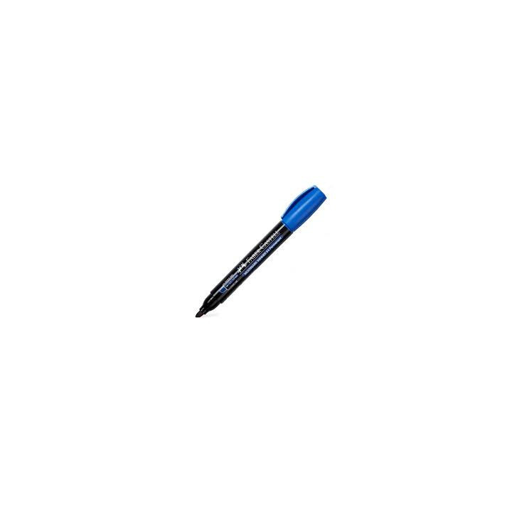 MARCADOR MULTIMARK WINNER 54-E AZUL PUNTA BISELADA Y SIN CLIP FABER CASTELL 153151