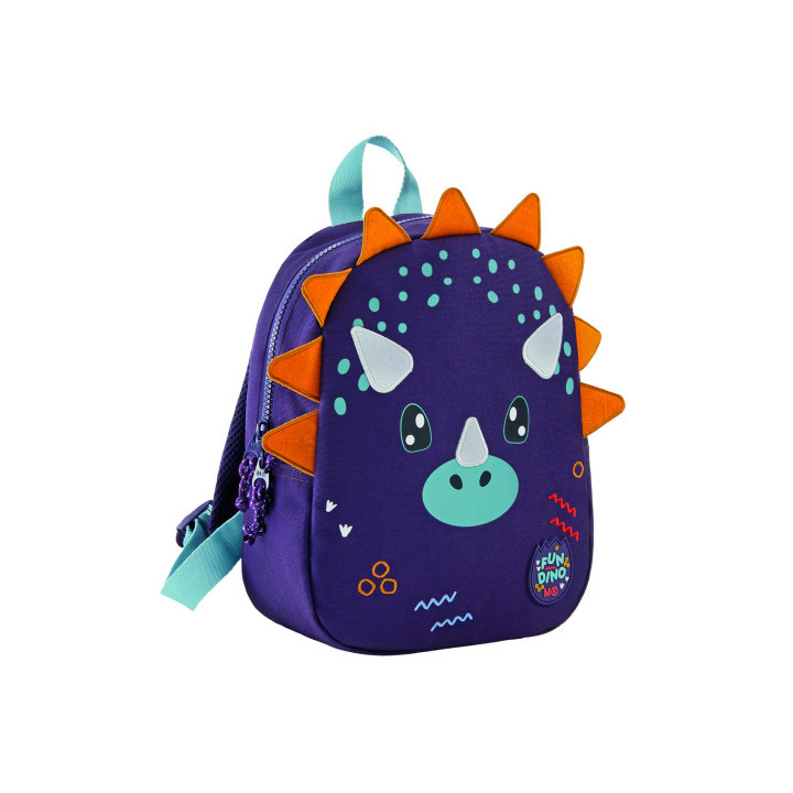 MINI MOCHILA RECICLADA FUN DINO MIQUELRIUS MR19246