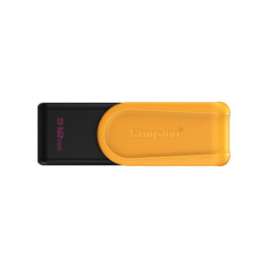 Kingston 512gb portable usb 3.2 gen 1 datatraveler exodia s (black/yellow)