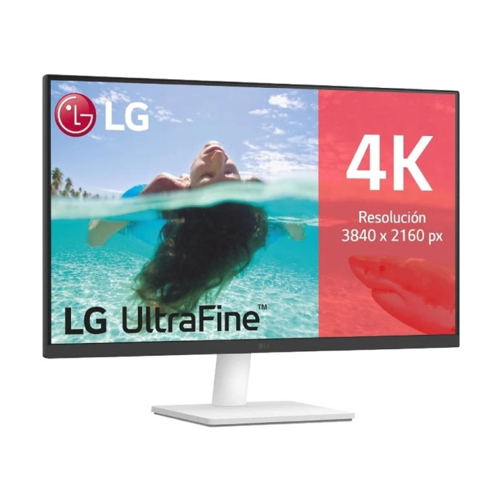 LG UltraFine Monitor LED 27" IPS UltraHD 4K HDR10 - Respuesta 5ms - Angulo de Vision 178º - 16:9 - HDMI