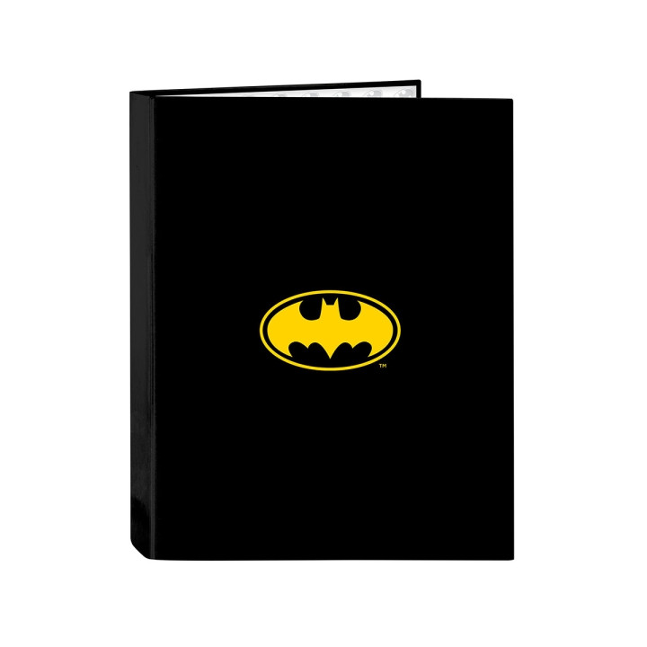 Safta Batman Game Over Carpeta con 4 Anillas 25mm - Tapas Duras Forradas - Formato Folio - 265x40x330mm - Color Negro