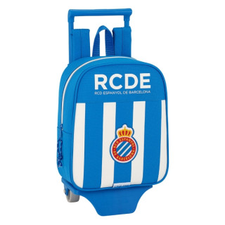 Safta RCD Espanyol Mochila con Carro - Tarjeta ID - Asa Superior - Mochila Extraible - Material Resistente - 6L - 220x100x270mm