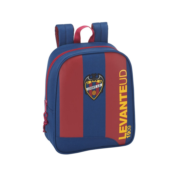 Safta Levante U.D. Mochila Guarderia - Cremallera - Tarjeta de Identificacion - Asa de Mano - 6L - 220x100x270mm - Color Rojo y