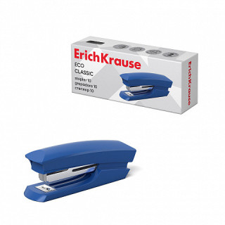 Erichkrause Eco Classic Grapadora de Sobremesa - Grapa hasta 20 Hojas - Quitagrapas Incorporado - Mecanismo de Acero - Capacida