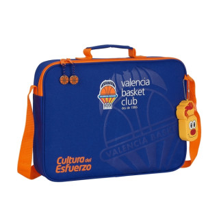 Safta Valencia Basket Maletin con Cremallera - Bandolera Ajustable - Asa Forrada - Doble Tirador - Fondo Semirigido - 6L - 380x6