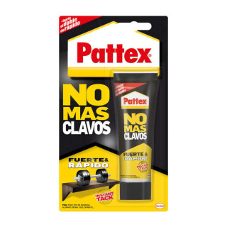 Pattex No Mas Clavos Blister 100g - Adhesivo de Montaje Extra-Fuerte - Elimina la Necesidad de Clavos y Tornillos - Ideal para