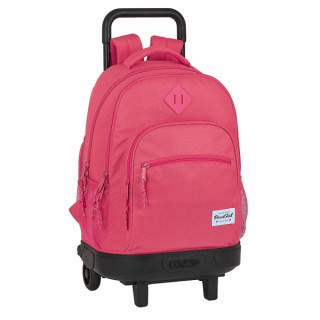 Safta Blackfit8 Fresa Mochila con Carro - Extraible - Bolsillo Frontal - Bolsillo Lateral - Tirador Doble - Hombreras Acolchadas