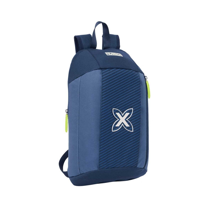 Safta Munich Blue Indigo Mini Mochila - Hombreras Acolchadas - Asas de Mano - 8.5L - Uso Diario - Ergonomia Ajustable - 220x100x