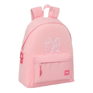 Safta Miffy Flores Mochila - Bolsillo Frontal - Hombreras Acolchadas - Espalda Acolchada - Doble Tirador - Asa Superior - 20.8L