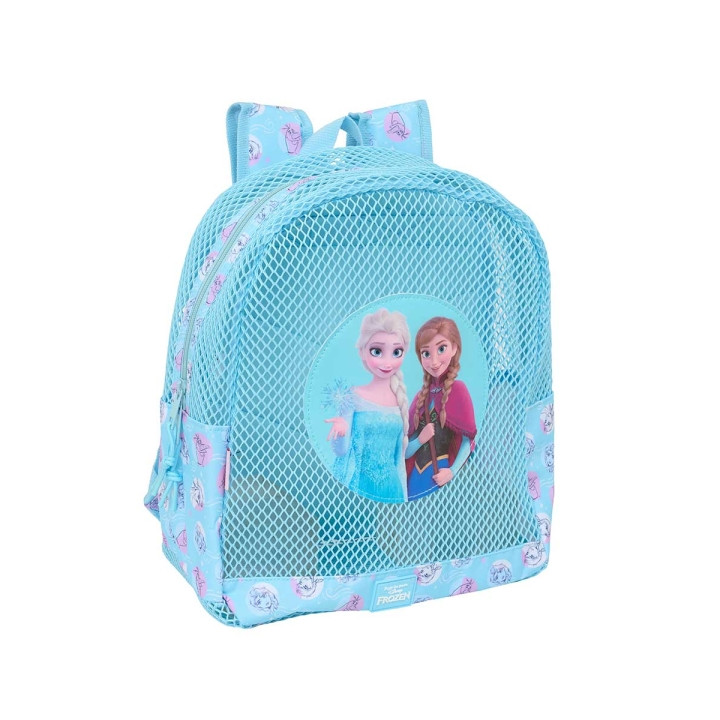 Safta Frozen Mochila - Rejilla Anti-Arena - Doble Tirador - Hombreras Acolchadas - Asa Superior - 13.15L - 320x120x380mm - Color