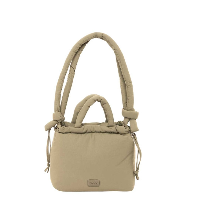 Safta Moos Capsula Bolso - Cierre de Iman - Cremallera - Cierre con Cordones - Asas Acolchadas - 6.34L - 240x110x240mm - Color B