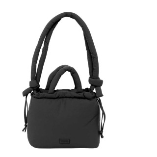 Safta Moos Capsula Bolso - Cierre de Iman - Cremallera - Cierre con Cordones - Asas Acolchadas - 6.34L - 240x110x240mm - Color N