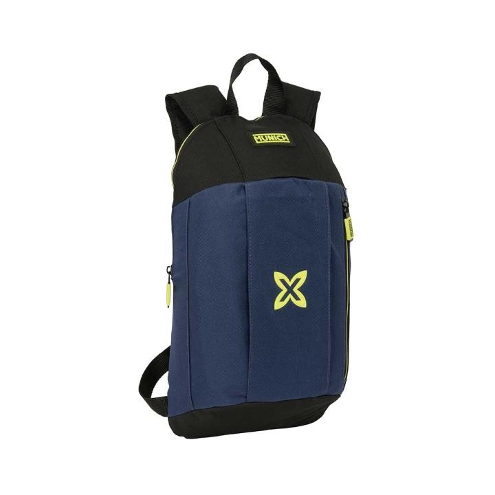 Safta Munich Track Mini Mochila - Hombreras Acolchadas - Bolsillo Frontal - Asa Superior - Ajuste en Hombreras - 8.5L - 220x100x