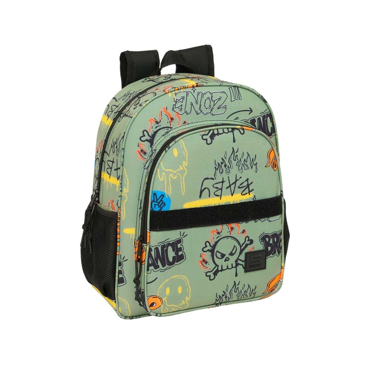 Safta Graffiti Zone Mochila - Adaptable a Carro - Bolsillos Laterales - Doble Tirador - Hombreras Acolchadas - Bolsillo Frontal