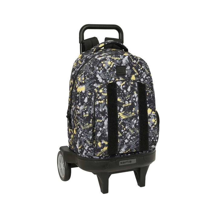 Safta Graffiti Splash Mochila con Carro - Extraible - Bolsillo Frontal - Portabotellas - Tirador Doble - Hombreras Acolchadas -