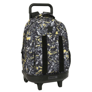 Safta Graffiti Splash Mochila con Carro - Extraible - Bolsillo Frontal - Portabotellas - Tirador Doble - Hombreras Acolchadas -