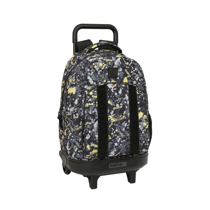 Safta Graffiti Splash Mochila con Carro - Extraible - Bolsillo Frontal - Portabotellas - Tirador Doble - Hombreras Acolchadas -