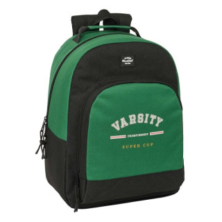 Safta Blackfit8 Varsity Mochila Adaptable a Carro - Tirador Doble - Bolsillo Frontal - Hombreras Ergonomicas - Espalda Acolchada
