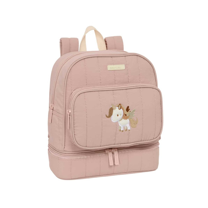 Safta Unicornio Mochila Guarderia - Isotermica - Asas de Mano - Compartimento Termo en Base - Tarjeta de Identificacion - Compat