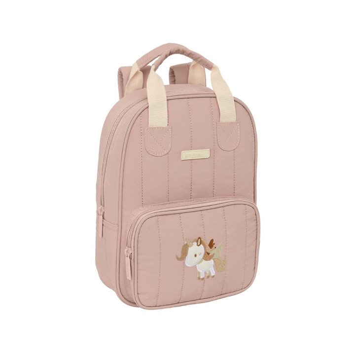 Safta Unicornio Mochila Infantil - Bolsillo Frontal - Tarjeta ID - Hombreras Acolchadas - Asa Forrada - 4.5L - 200x80x280mm - Co