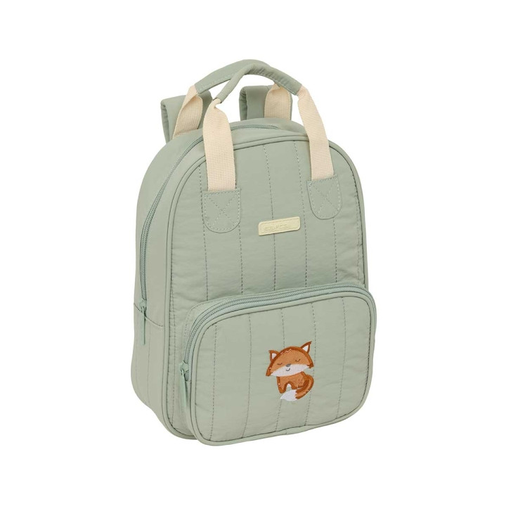 Safta Zorrito Mochila Infantil - Bolsillo Frontal - Tarjeta ID - Hombreras Acolchadas - Asa Forrada - 4.5L - 200x80x280mm - Colo