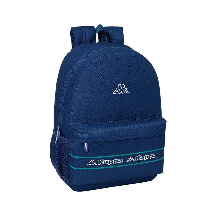 Safta Kappa Marino Mochila Adaptable a Carro - Bolsillos Laterales - Doble Tirador en Cremallera - Ergonomia Acolchada - Asa Sup