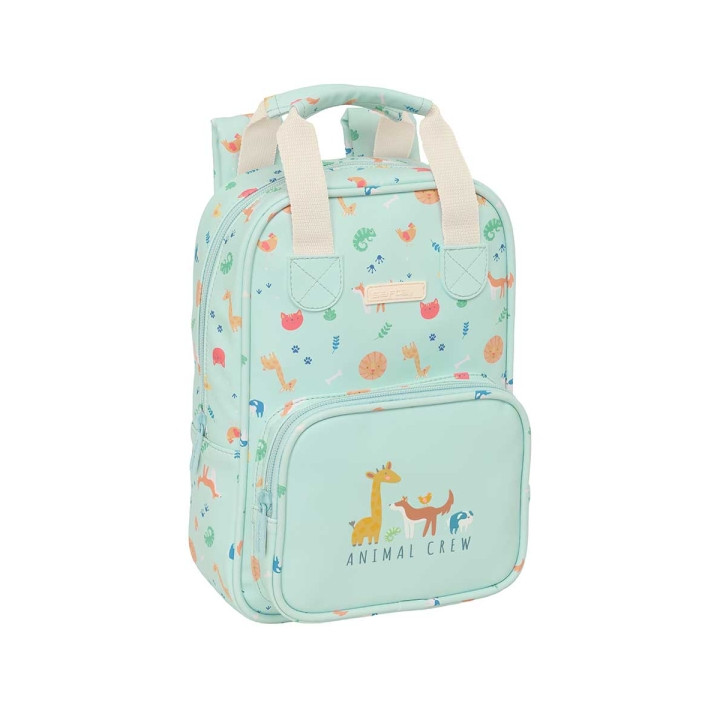 Safta Pandi Mochila Infantil - Bolsillo Frontal - Tarjeta ID - Hombreras Acolchadas - Asa Forrada - 4.5L - 200x80x280mm - Color