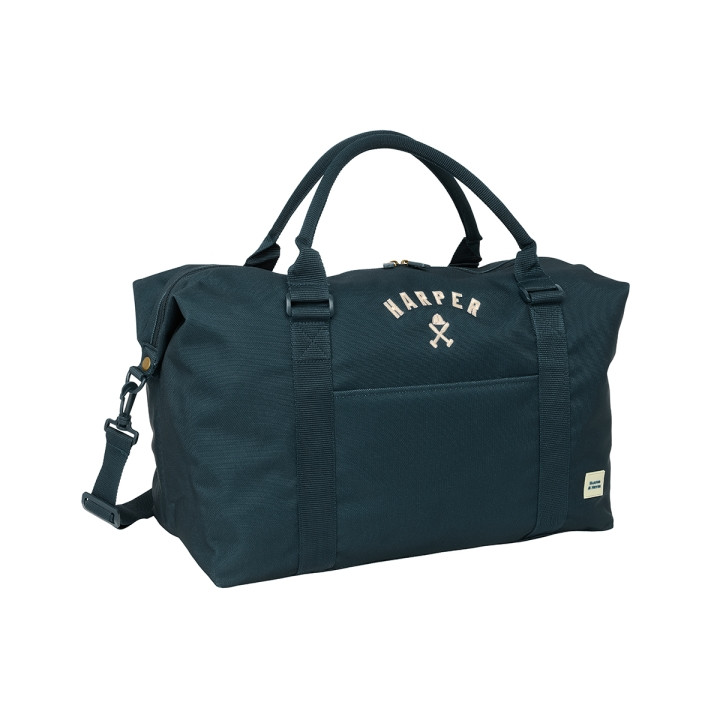 Safta Harper and Neyer Bolsa de Deporte - Bandolera Ajustable - Cierre de Iman - Interior Forrado - Cremalleras Bidireccionales