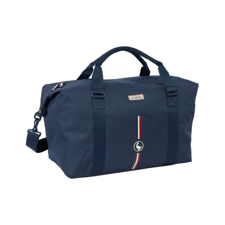 Safta el Ganso Eclipse Bolsa de Deporte - Bandolera Ajustable - Bolsillo Frontal - Interior Forrado - Cremalleras Bidireccionale