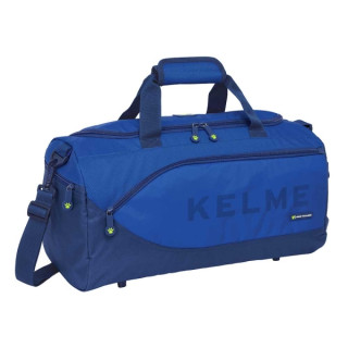 Safta Kelme Blue Bolsa de Deporte - Bandolera Ajustable - Cremallera Doble - Bolsillo Frontal - Bolsillo Lateral - Interior Semi