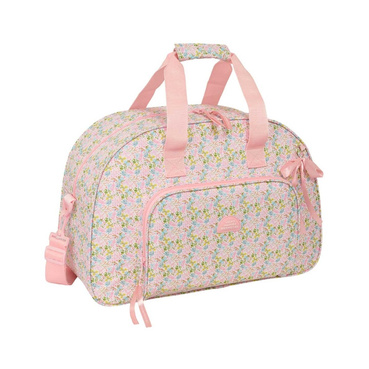 Safta VMB Bolsa de Deporte - Bolsillo Frontal - Bandolera Ajustable - Asa Forrada - Doble Cremallera - Tacos Protectores Base -