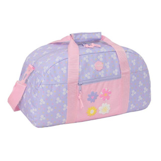 Safta Bouquet Bolsa de Deporte - Bolsillo Frontal - Bandolera Ajustable - Asa Forrada - Doble Tirador en Cremallera - Tacos Prot