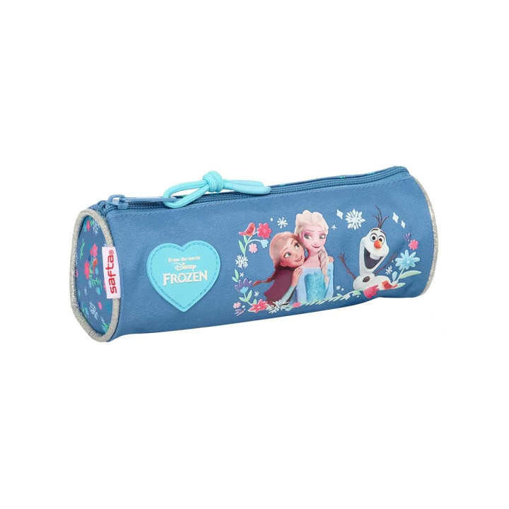 Safta Frozen Portatodo - Tirador Facil de Abrir - 1L - 200x70x70mm - Color Azul