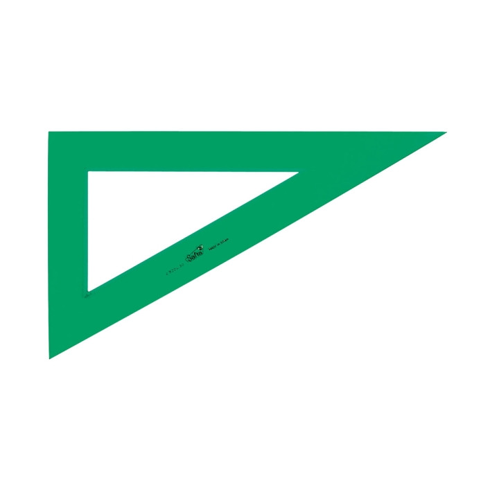 Safta Cartabon de 30cm - Metacrilato - sin Biselado - sin Graduacion - Color Verde