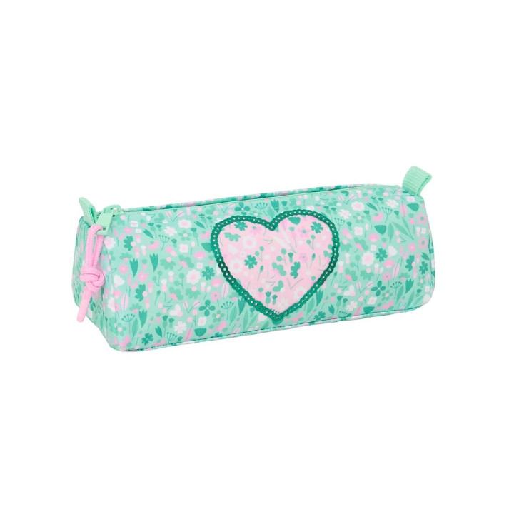 Safta Cuore Portatodo - Cremallera - 1.2L - 210x70x80mm - Color Turquesa