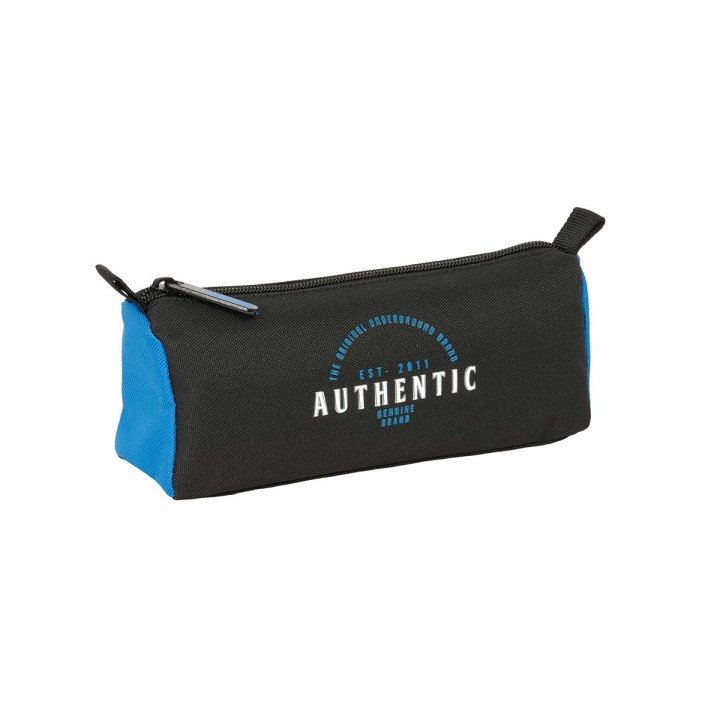 Safta Blackfit8 Underground Portatodo - Cremallera - 1.20L - 210x70x80mm - Color Negro y Azul