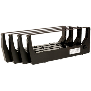 Tally Genicom TG6600 TG6800 Pack de 4 Cintas Matriciales Negras Originales - 255670-401