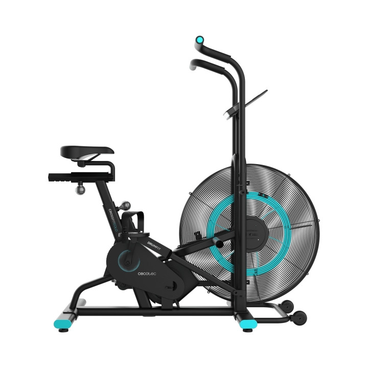 Cecotec Drumfit WOD Rider 3000 Eolo Bicicleta Estatica de Resistencia al Aire - Ventilador de 62cm - Sillin Ajustable - Bidirecc