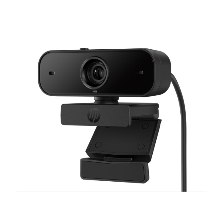 HP 435 Webcam Full HD 1080p - Autofoco - Correccion Automatica de Luz y Color - Campo de Vision 85° - Doble Microfono con Reducc